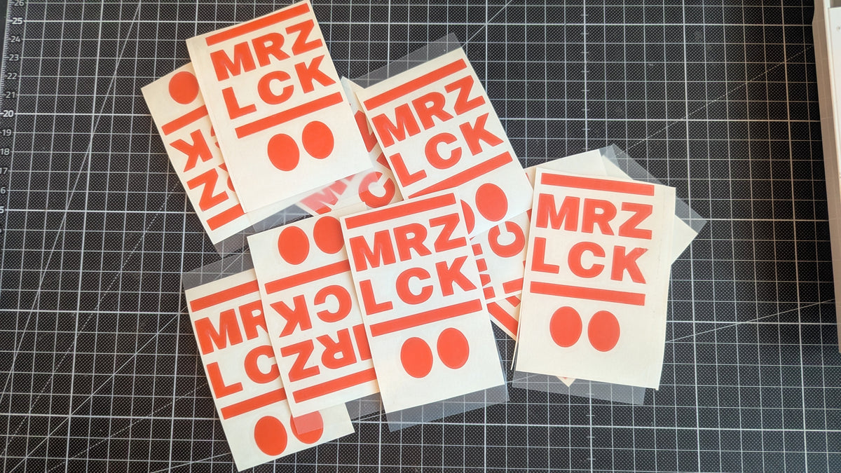 MRZ LCK EIER | KfZ-Outdoor-Aufkleber